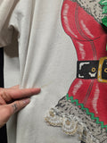 Vintage 80s Christmas Naughty Shirt