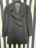 Vintage 60s Navy Military Issued Pea Coat