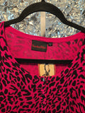 Gently Used Voodoo Vixen Pink Leopard Cardigan