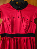 Gently Used Hearts & Roses Red London Far East Dress