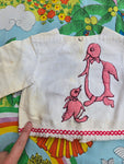 Vintage kids penguin shirt