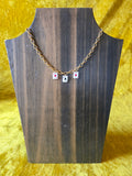 Red's 'The Gambler' Gold Chain Ace Card Necklace