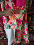 Gently Used Pink floral sarong dress