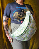 Unforgiven Upcycle Green Terry Cloth Fanny Pack