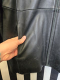 Vintage 90s London Fog Black Leather Jacket