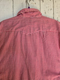 Unforgiven Upcycled Rose Red Gingham Western