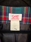 Unforgiven Upcycled Alaska Blue and Red Plaid Jacket