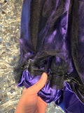 Gently Used Rose Mortem Purple & Black Tulle Skirt