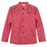 Vintage 60 Kids Red Western with Horseshoes