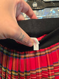 Gently Used Xhilaration Red Plaid Skirt
