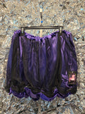 Gently Used Rose Mortem Purple & Black Tulle Skirt