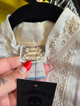 Vintage 1970's Satin Gunne Sax Blouse