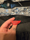 Gently Used Black Mesh Layered Tulle Skirt