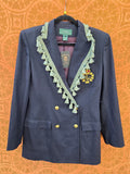Unforgiven Upcycled Louisville Fringe Blazer