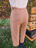 Vintage 60s Camel Brown Wool Sportswear set