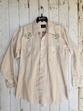 Unforgiven Upcycled Cactus Yellow Western