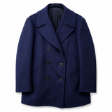 Vintage 60s Navy Wool Pea Coat