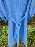 Vintage 70s Powder Blue Sandi Dee dress