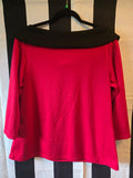 Gently Used Steady Clothing Red Long Sleeve Sailor Top
