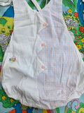 Vintage kids zig zag bodysuit