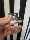 Unforgiven Swear Word Hoops Earrings