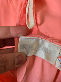 Vintage 60s Pink Sequin Formal Prom Dress
