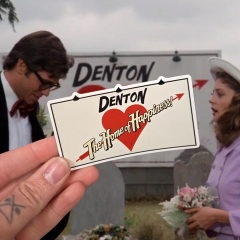 Raised by Movies Rocky Horror Picture Show 'Denton' sticker