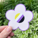 Sassie Cassie Daisy Pride Sticker