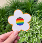 Sassie Cassie Daisy Pride Sticker