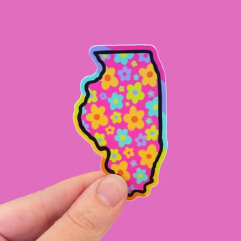 Sassie Cassie Illinois Sticker