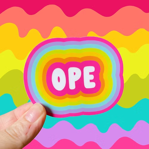 Sassie Cassie Ope Sticker