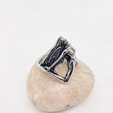 Mio Queena Stainless Steel Female Devil Ring