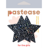 Pastease Black Crystal Star Pasties