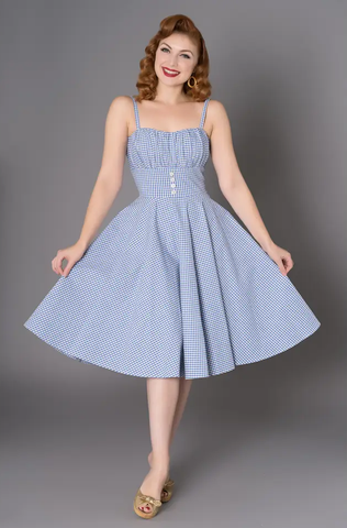 Not Too Shabby Gently Used Timeless Gingham Dress