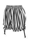 Daisy Corset White and Black Striped Bloomers PRE-SALE