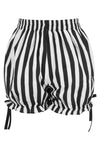 Daisy Corset White and Black Striped Bloomers PRE-SALE