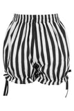 Daisy Corset White and Black Striped Bloomers PRE-SALE