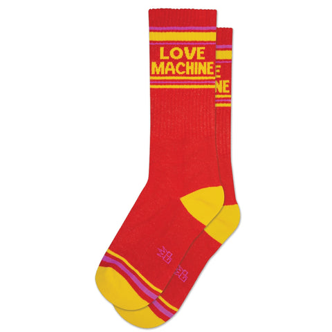 Gumball Poodle 'Love Machine' Gym Socks