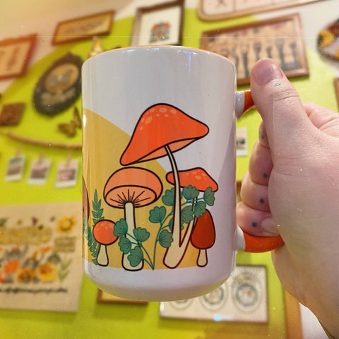 Chateau Blanche - Coffee Mug Stoner Mushrooms