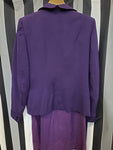 Vintage 1940's Purple Travel Suit