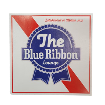 Blue Ribbon Lounge PBR Logo Magnet