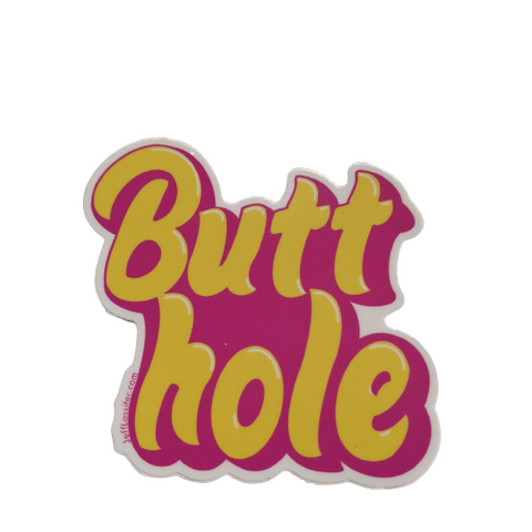 Jeff Lassiter Butthole Sticker