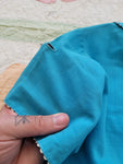 Vintage 1950's Teal Dress with Ric Rac