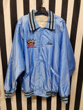Vintage Blue Silk Jacket