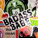 Abernathy's Badass Babe Sticker