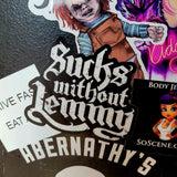 Abernathy's Sucks Without Lemmy Sticker