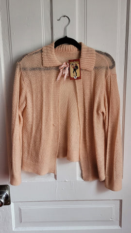 Vintage 1940's Pink Sweater