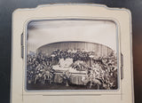 Oddity Vintage Funeral Photo - Landscape of Woman in Casket