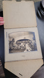 Vintage Funeral Photo - Landscape of Man in Casket