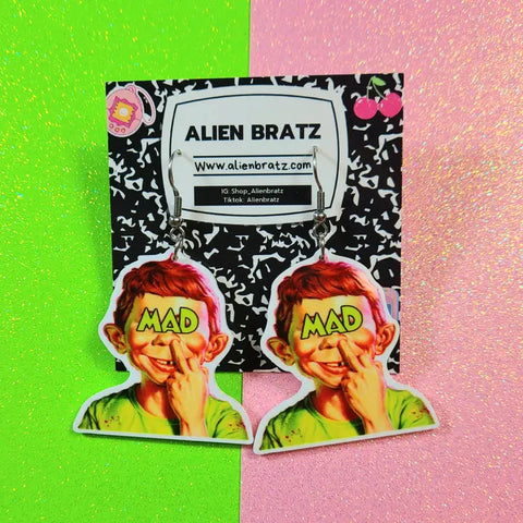 Alien Bratz '90's TV' Earrings